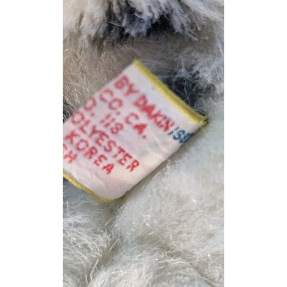 Vintage Dakin Snow Leopard Plush Toy 1989 Realistic Stuffed Animal 12" - Picture 9 of 10